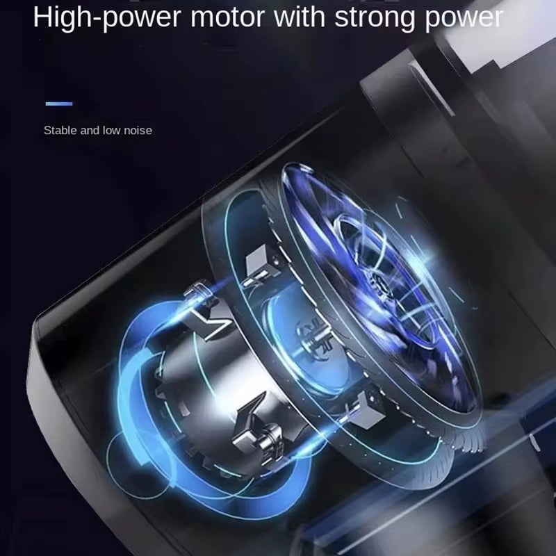 9000Pa Wireless Car Vacuum Cleaner USB Charging 1200Mah Portable Cleaning Appliance Mini Wet and Dry Vacuum Cleaner Household