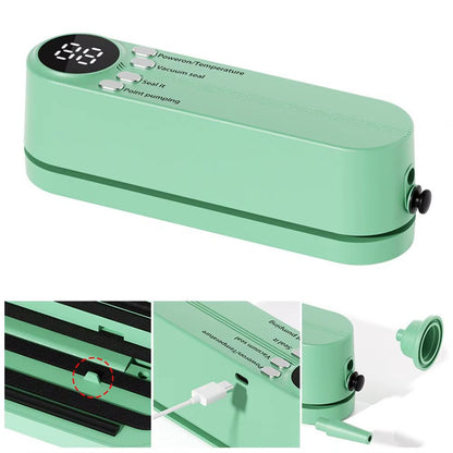 Mini Cordless Vacuum Sealer – Freshness Locked, Anywhere You Go